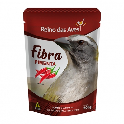REINO DAS AVES FIBRA PIMENTA - 500 G