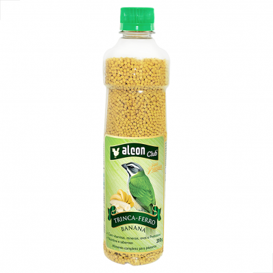 Racao Alimento para Aves Alcon Club Trinca-ferro Banana 310g
