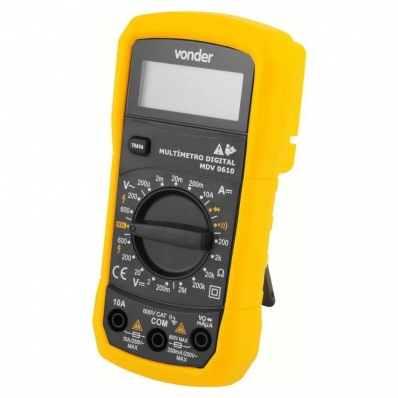 MULTIMETRO DIGITAL MDV0610 - VONDER-3870610000