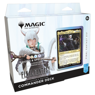 MTG FINAL FANTASY - COMMANDER DECK DE COLECIONADOR SCIONS AND SPELLCRAFT (WUB) INGLES