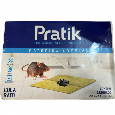 RATOEIRA ADESIVA PRATIK INSECT 25,4 cm x 36 cm - UN