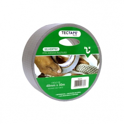 FITA SILVER TAPE DAY BRASIL CINZA 48MMX30M 