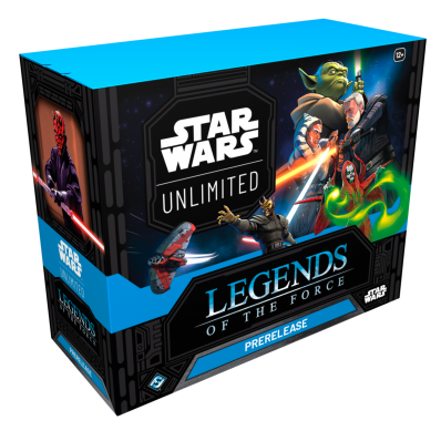 STAR WARS UNLIMITED - LEGENDS OF THE FORCE - PRE RELEASE BOX - EN