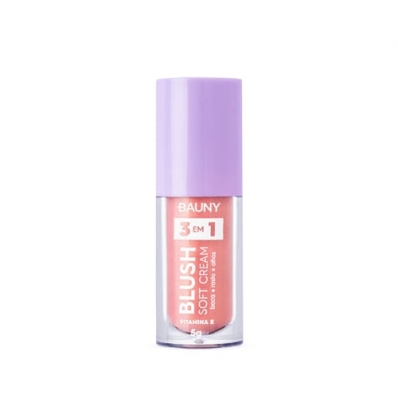 Bauny Soft Cream - Blush Líquido Soft 3 Em 1 5g Magic
