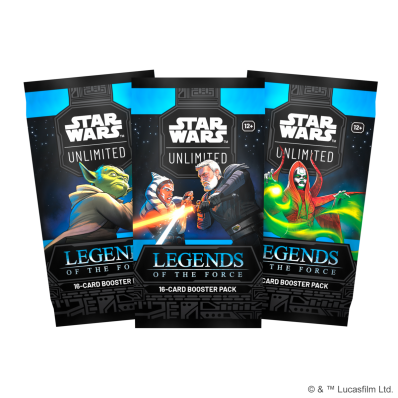 STAR WARS UNLIMITED - LEGENDS OF THE FORCE - BOOSTER - EN