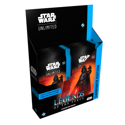 STAR WARS UNLIMITED - LEGENDS OF THE FORCE - CARBONITE BOOSTER BOX - EN