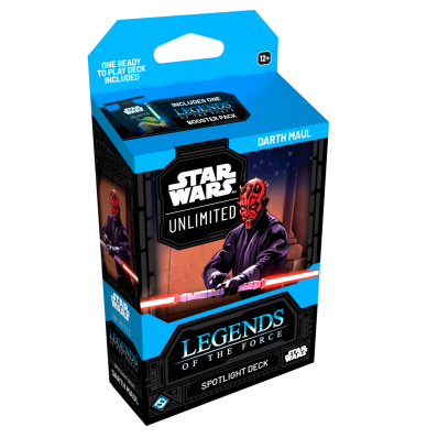 STAR WARS UNLIMITED - LEGENDS OF THE FORCE - SPOTLIGHT DECK DARTH MAUL - EN