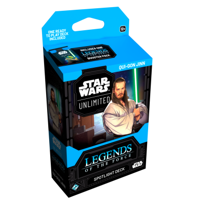 STAR WARS UNLIMITED - LEGENDS OF THE FORCE - SPOTLIGHT DECK QUI-GON JINN - EN