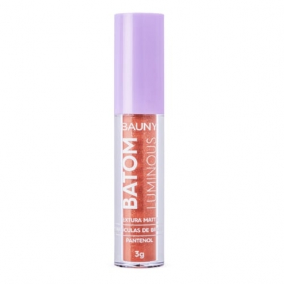 Batom Sombra Líquido Luminous Honey 3g Bauny
