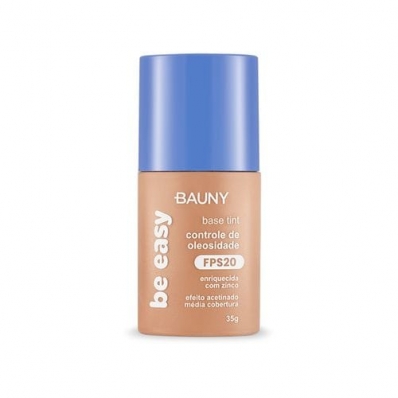 Bauny Cosméticos Be Easy FPS20 Cor 050 - Base Facial 35g