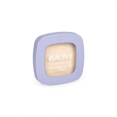 Bauny Cosméticos com FPS 25 060 - Pó Compacto Matte 10g
