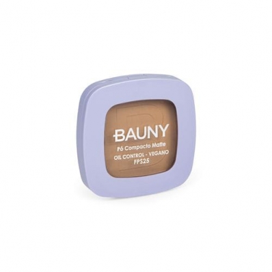 Bauny Cosméticos com FPS 25 cor 070 - Pó Compacto Matte 10g