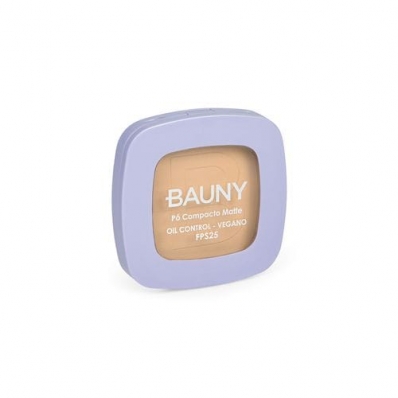 Bauny Cosméticos com FPS 25 cor 050 - Pó Compacto 10g
