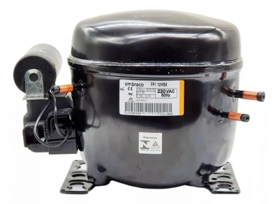 COMPRESSOR 1/3+ EMBRACO R134A 220V FFI12HBX W10393823