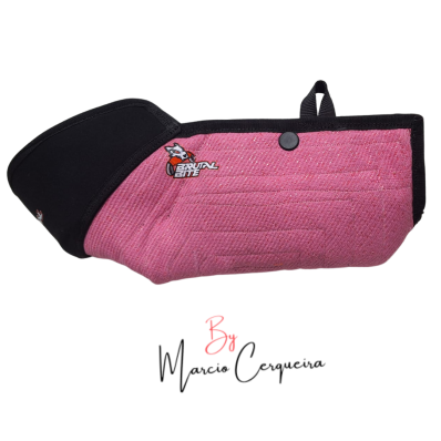 MANGA PILLOW FILHOTE ROSA (TECIDO DE BITE SUIT)