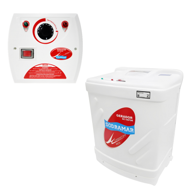 Sauna Gerador Vapor 6kw Bifásico CL Comando Analógico