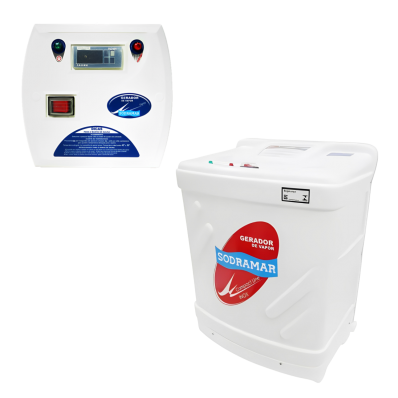 Sauna Gerador Vapor 6kw Bifásico CL Comando Digital