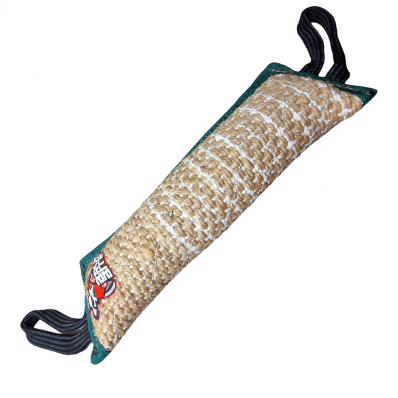 SALSICHA 35 CM X 6 CM (TECIDO DE JUTA)