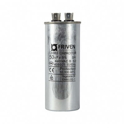 CAPACITOR 50UF 440V FRIVEN