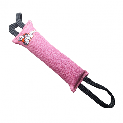SALSICHA 35 CM X 6 CM (TECIDO DE BITE) ROSA