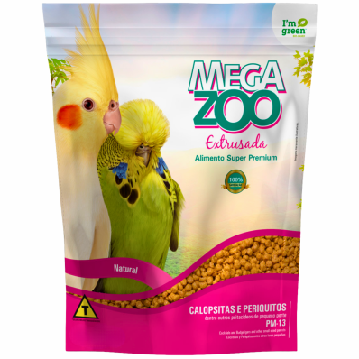MEGAZOO EXT CALOPSITAS E PERIQUIT PM13 - 300 G