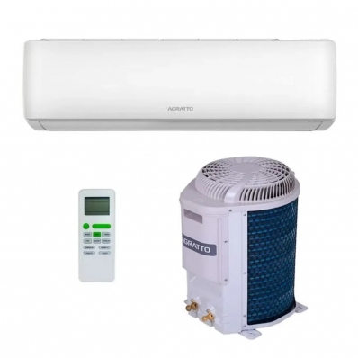 AR CONDICIONADO SPLIT CONVENCIONAL 9000 BTUS AGRATTO ONE TOP 220V R32