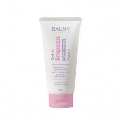 Bauny - Gel de Limpeza Esfoliante Facial - 80g