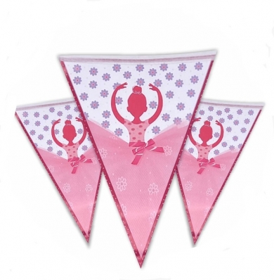 Faixa Decorativa Triangular Bailarina
