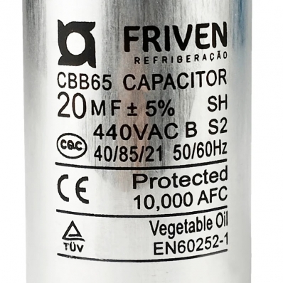 CAPACITOR 20UF 440V FRIVEN