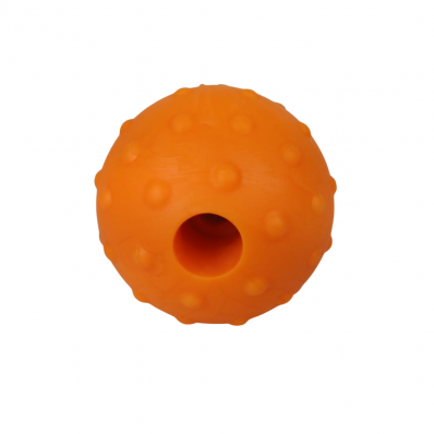 BOLA BORRACHA MACIÇA 6 CM DIÂMETRO SEM AROMA (SEM CORDA) 