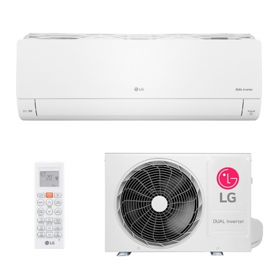 AR CONDICIONADO SPLIT INVERTER 9000 BTUS DUAL VOICE LG F 220V R32