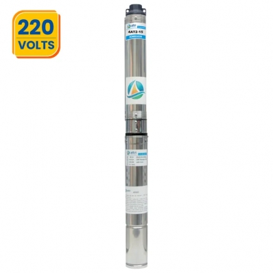 MOTOBOMBA SUBMERSA ALTRI 4AT2-15 2 CV MONOFASICO 220V ( 2 FIOS )