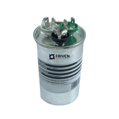 CAPACITOR 25+1,5 UF 440VAC FRIVEN 