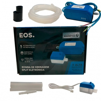 BOMBA DE DRENO AGUA SPLIT 220V MASTERFLOW EOS S163115 20 LITROS HORA 