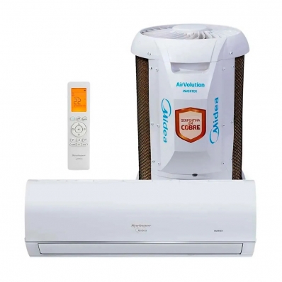 AR COND. SPLIT INV. 12K BTUS SPRINGER MIDEA AIRVOLUTION CONNECT HIGH WAL 220V R32