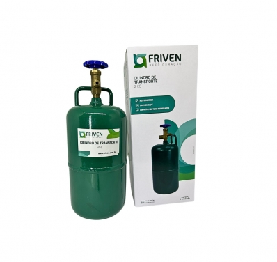 CILINDRO PARA TRANSPORTE DE GAS 2KG FRIVEN