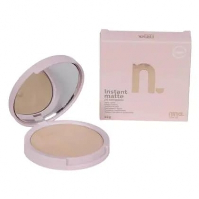 Nina Makeup Instant Matte cor02 - Pó Compacto 11g