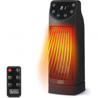 Aquecedor Elétrico Black+Decker BHT907R 1500W 127V ? Portátil, Silencioso e Econômico