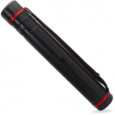 Tubo telescópico plástico 8cm x 64-107cm 1un