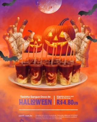 Tacinha Sanguedoce Halloween