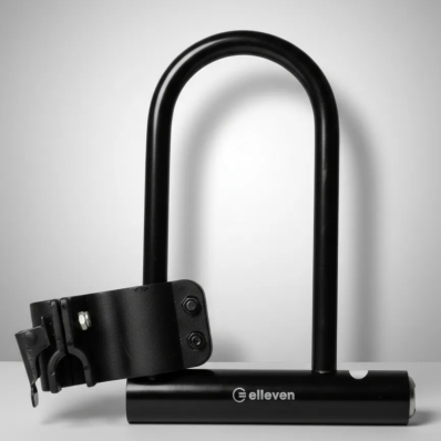 Cadeado Bike Bicicleta U Lock Trava Chave 21 X 14cm Elleven