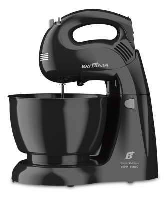 Batedeira Britânia Perola 550 Neve 4,3l 500w Cor Preto
