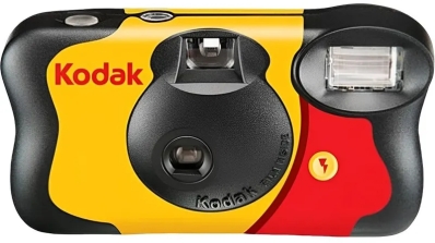 Camera Kodak Funsaver de 35MM Descartavel com Flash 27 Exposicoes