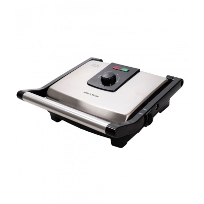 Sanduicheira Grill Mega Star TXG066 220V - Prata/Preto