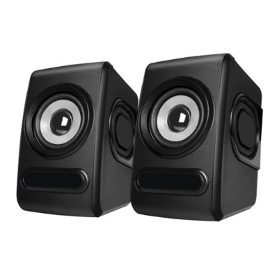 Caixa de Som Satellite AS-2713 Gamer para PC 2.0 - Preto