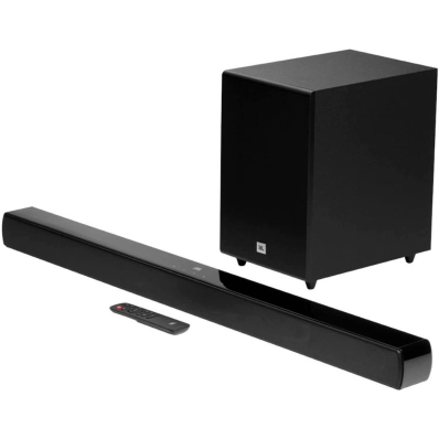 Soundbar JBL Cinema SB170 2.1 Bluetooth/HDMI Subwoofer Sem Fio - JBLSB170BLKAM