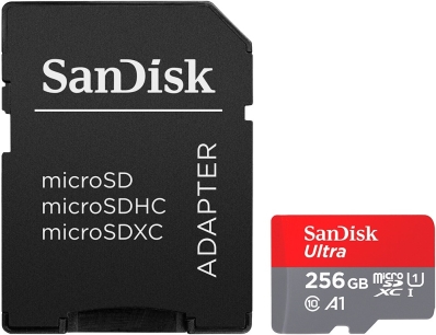 Memoria Sandisk Microsdxc Ultra Uhs-I 256GB 150MB/s 2X1