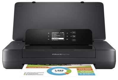 Impressora Portatil HP Officejet 200 Bivolt Preto