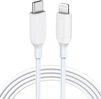 Cabo Lightning/USB-C Anker Powerline A8618H21-1 1.8M - Branco
