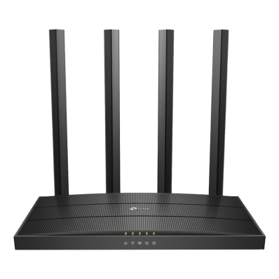 Roteador TP-Link Archer C6 Gigabit / Dual Band / Mu-Mimo / AC1300